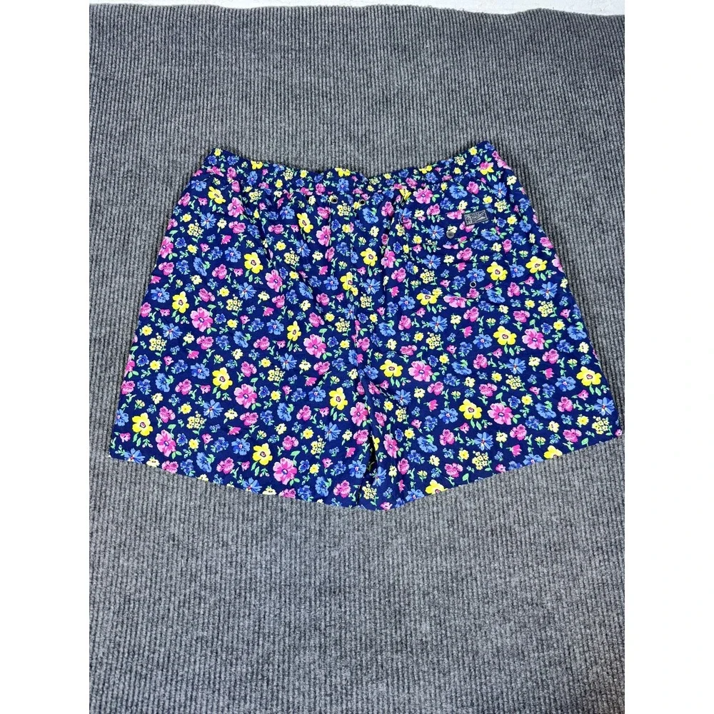 Polo Ralph Lauren Swim Trunk Shorts Bathing Suit 3XL Big 3XB Floral Pony AOP